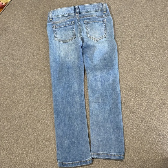 Cat & Jack Light Denim Jean,patches of color Sequins 5t & Little Mass Dark Denim - Picture 6 of 11